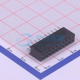 黑色 间距:2.54mm 2x10P 直插【排母】缩略图