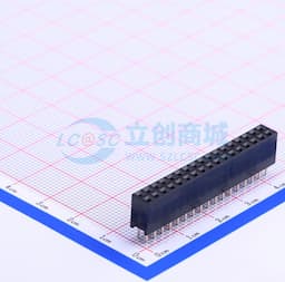 黑色 间距:2.54mm 2x17P 直插【排针】缩略图