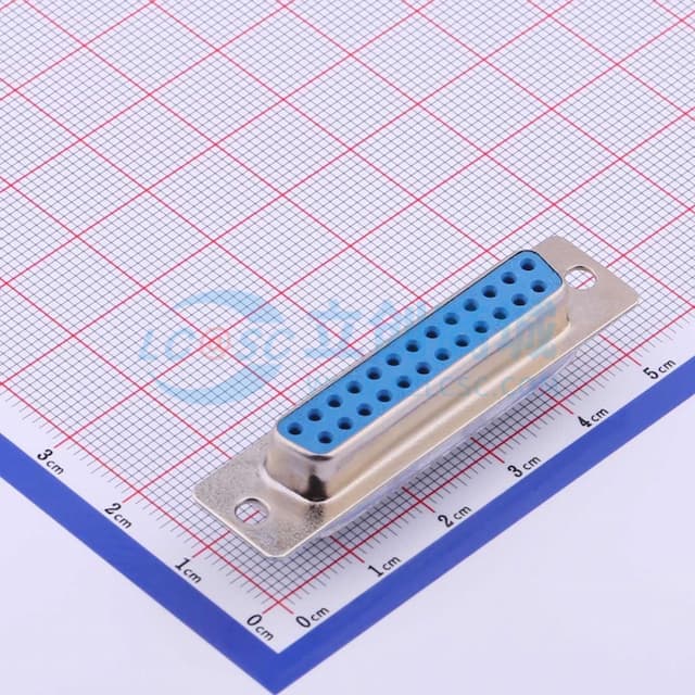 蓝色 D-Sub 母 P数:25P实物图