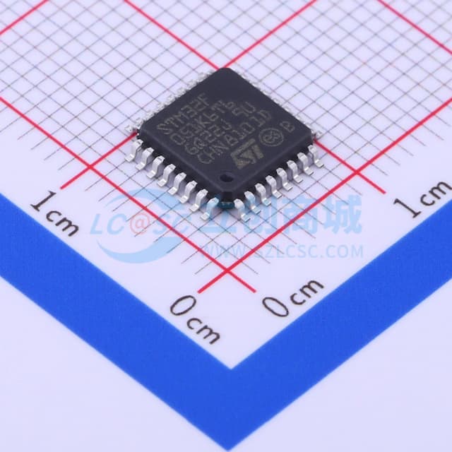 主流ARM Cortex-M0基本型系列MCU，具有32 KB Flash、48 MHz CPU、运动控制和CEC功能实物图