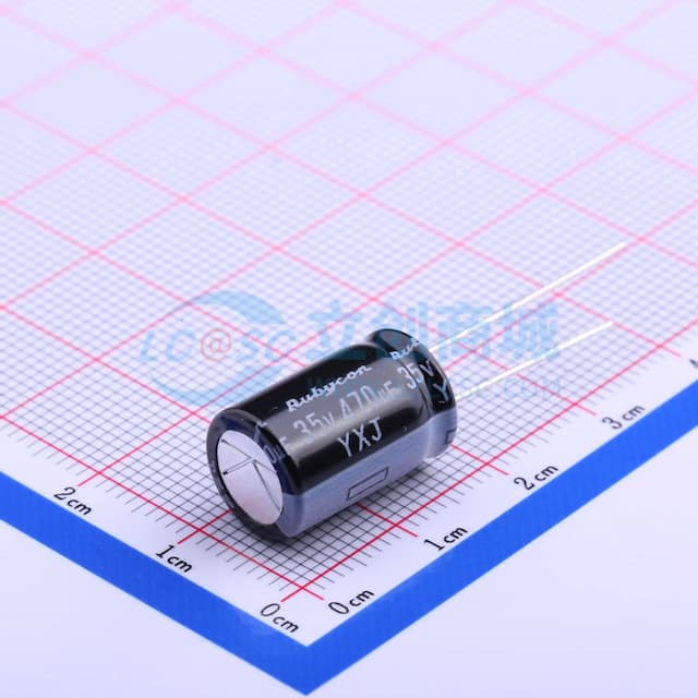 470uF ±20% 35V 【引线】实物图