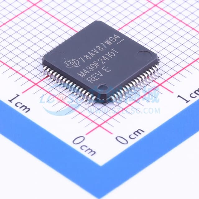 具有 56KB 闪存、4KB SRAM、12 位 ADC、比较器、I2C/SPI/UART 和硬件乘法器的 16MHz MCU实物图