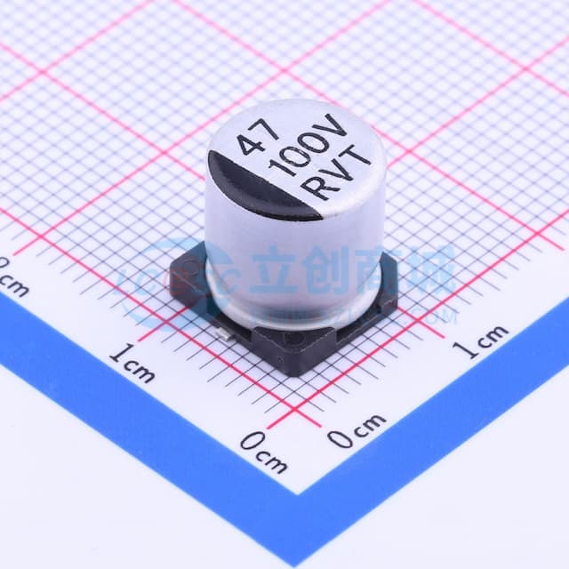 47uF ±20% 100V实物图
