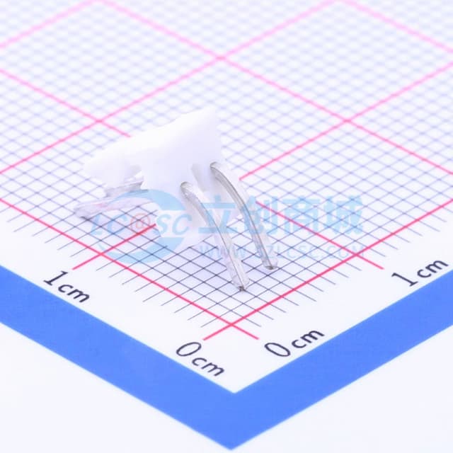 1x2P 间距:2.54mm 弯插 【插件】实物图