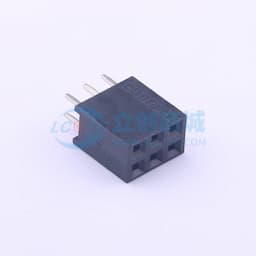 黑色 间距:2.54mm 2x3P 直插缩略图