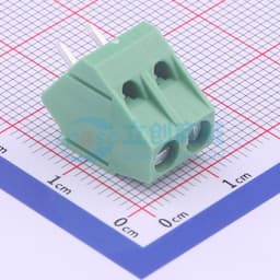 5.08mm 1x2P 排数:1 每排P数:2 直插 【螺钉】缩略图