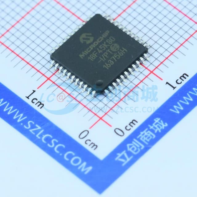 采用nanoWattXLP技术、带ECAN的多引脚增强型闪存单片机实物图