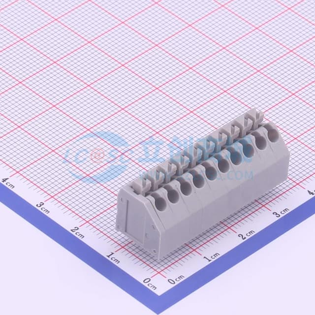3.5mm 每排P数:10 排数:1【弹簧】实物图