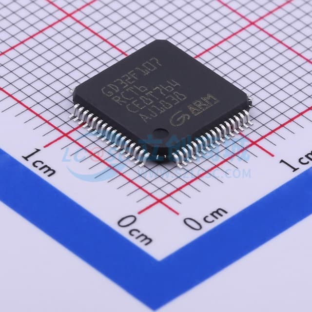 GD32F107RCT6实物图