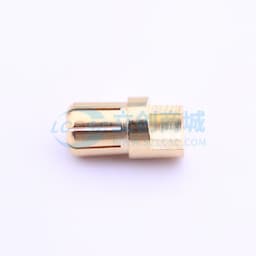 AMASS(艾迈斯)6.5mm香蕉插头 电机电调纯铜航模连接器 公头GC6510-M缩略图