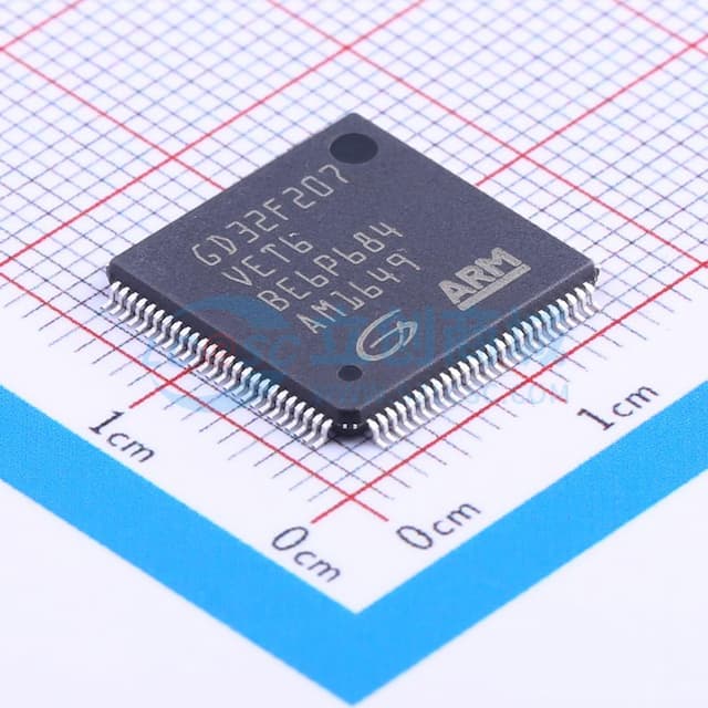 GD32F207VET6实物图
