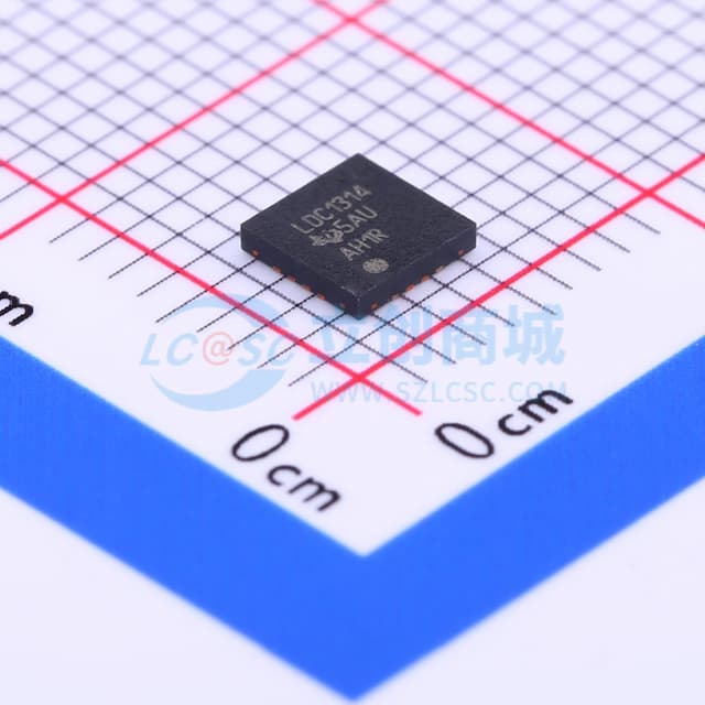 I2C接口的电感数字转换器实物图