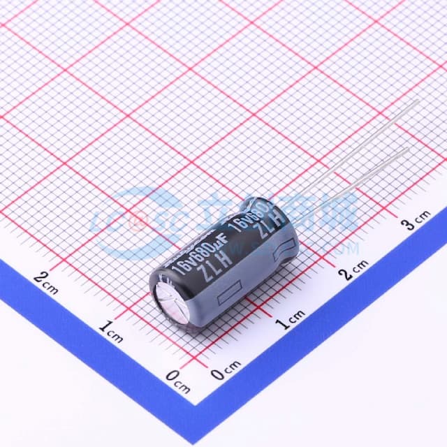 680uF ±20% 16V 【插件】实物图