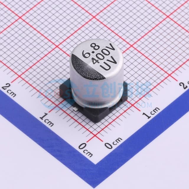 6.8uF ±20% 400V实物图