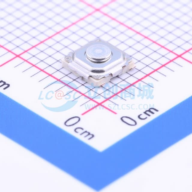 4.9*4.9*1.5mm 立贴 轻触开关实物图