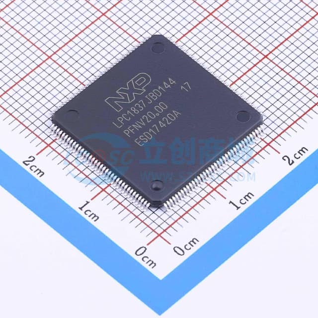 LPC1837JBD144E实物图