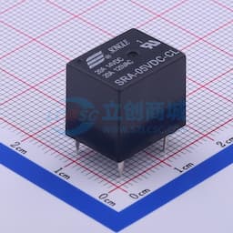 5V继电器 单刀双掷 黑色 【继电】缩略图