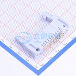 2.54mm 2x10P 排数:2 每排P数:10 【ID】缩略图