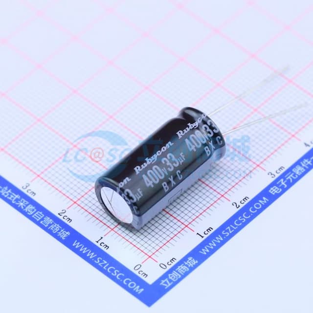 33uF ±20% 400V 【插件】实物图