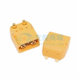 AMASS(艾迈斯)航模插头xt60连接器150公母对接pw锂电池公头 板插卧式XT60PW-M缩略图