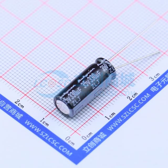 330uF ±20% 35V 【插件】实物图