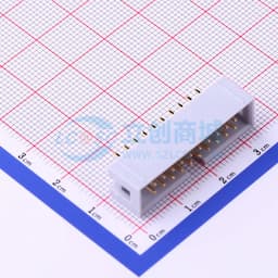 2.54mm 2x10P 排数:2 每排P数:10 【ID】缩略图