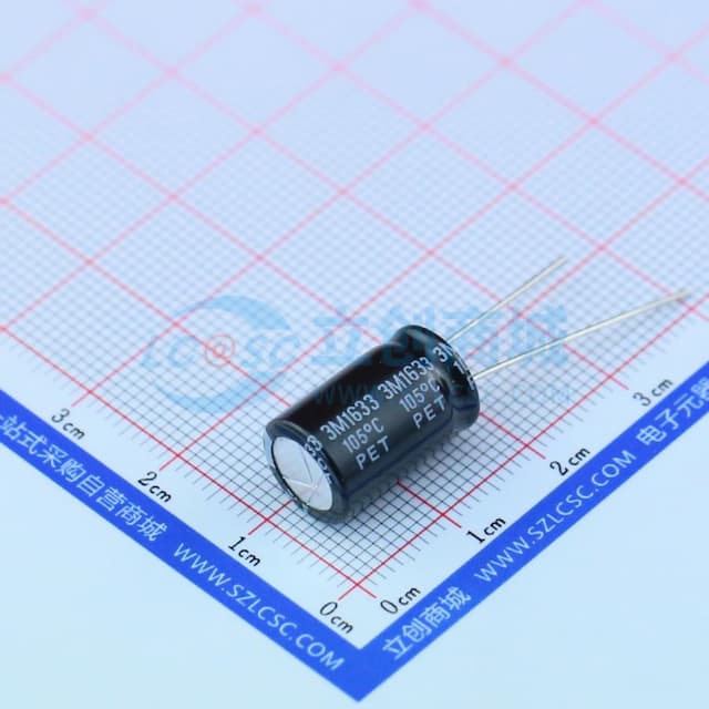 1000uF ±20% 16V 【引线】实物图