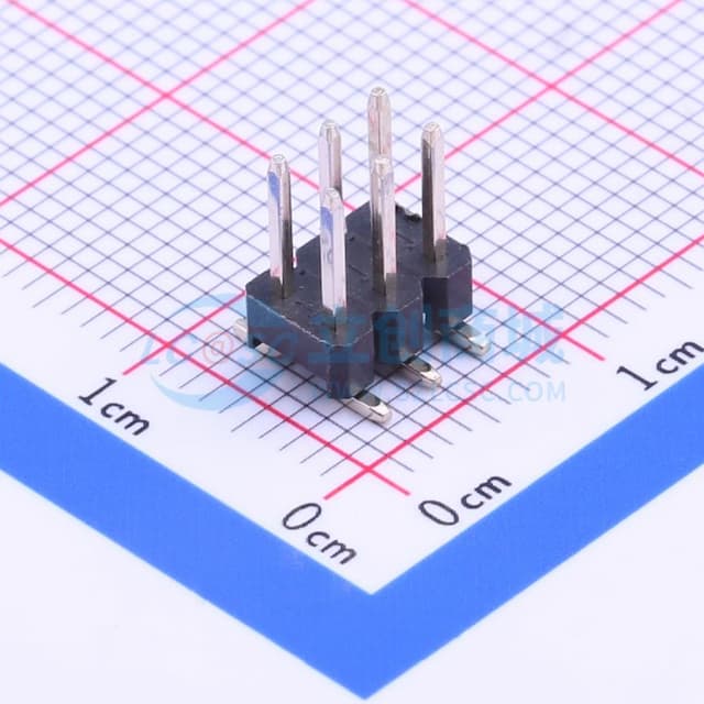 间距:2.54mm实物图