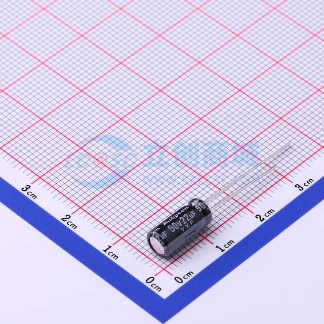 22uF ±20% 50V 【引线】实物图