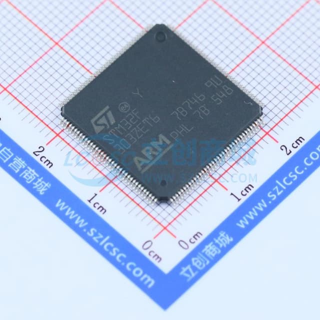 带DSP和FPU的主流混合信号ARM Cortex-M4 MCU，具有512 KB Flash、72 MHz CPU、MPU、CCM、5 Msps 12位ADC、PGA和比较器实物图