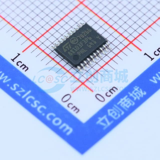 主流基本型系列8位MCU，具有8 KB Flash、16 MHz CPU和集成EEPROM实物图
