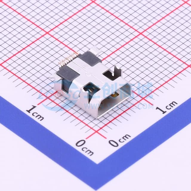 Mini-B 母 卧贴实物图