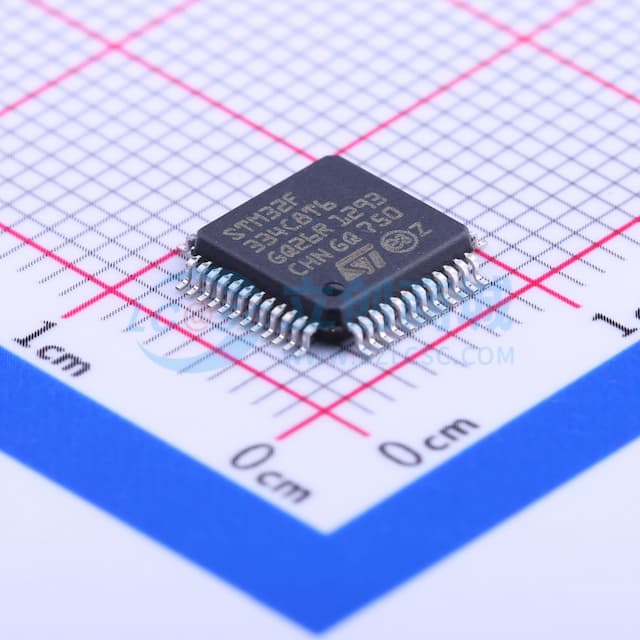 带DSP和FPU的主流混合信号ARM Cortex-M4 MCU，具有64 KB Flash、72 MHz CPU、CCM、5 Msps 12位ADC、比较器、运算放大器和高分辨率定时器实物图