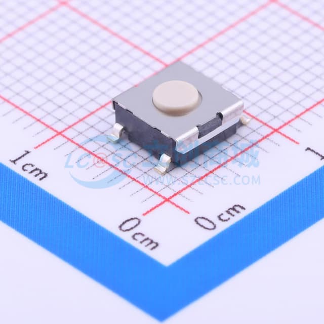 6.3*6*3.1mm 立贴 轻触开关实物图