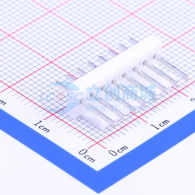 间距:2.54mm 1x8P【插件】实物图