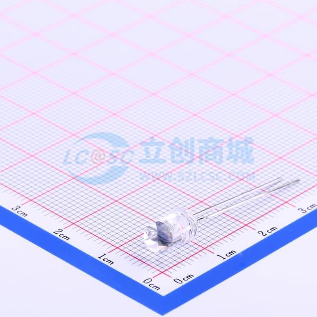 红外接收管940nm 频谱范围400nm~1100nm 反向电压32V 【红外】实物图