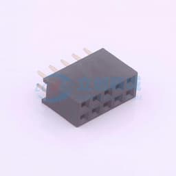 黑色 间距:2.54mm 2x5P 直插【排针】缩略图