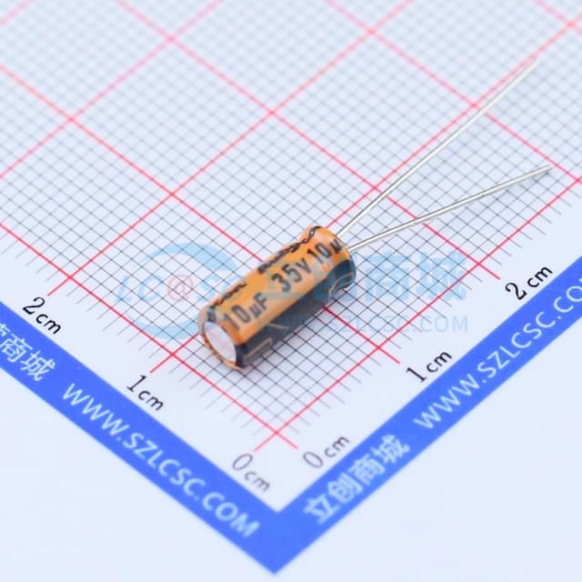 10uF ±20% 35V 【引线】实物图