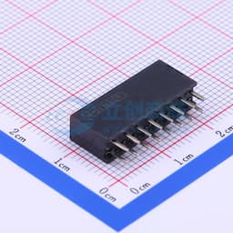 黑色 间距:2.54mm 2x8P 直插【排母】缩略图