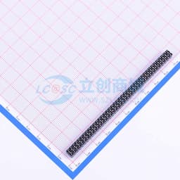 黑色 间距:2.54mm 2x40P 直插【排针】缩略图