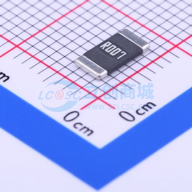 7mΩ ±5% 2W 合金电阻实物图