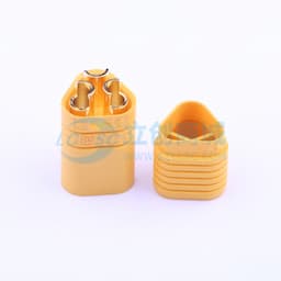 【焊接辅料】俩件套 AMASS(艾迈斯)焊线式带护套航模电机控制器连接器插头公头 MT60-M缩略图