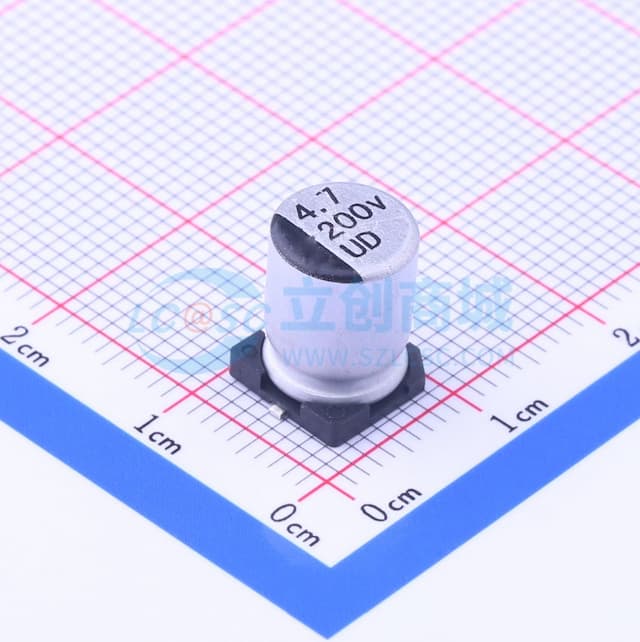 4.7uF ±20% 200V实物图