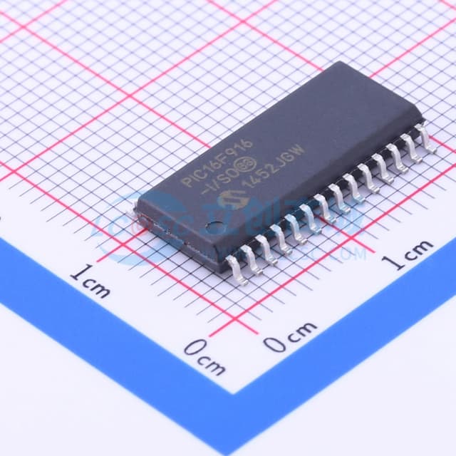 采用微功耗技术、带LCD驱动的基于闪存的8位CMOS微控制器实物图