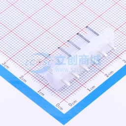 1x6P 间距:5.08mm 直插 系列:CH 【插件】缩略图