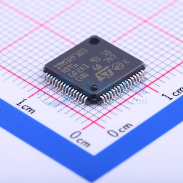主流增强型ARM Cortex-M3 MCU，具有384 KB Flash、72 MHz CPU、电机控制、USB和CAN实物图