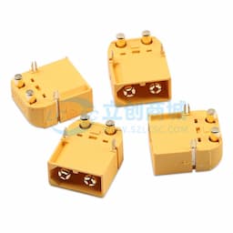 AMASS(艾迈斯)航模插头xt60连接器150公母对接pw锂电池公头 板插卧式XT60PW-M缩略图