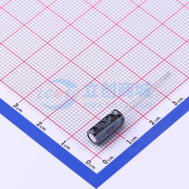 10uF ±20% 50V 【引线】实物图