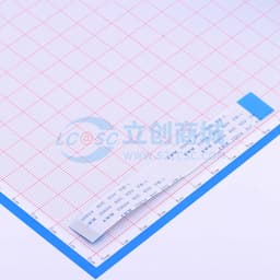 FFC连接线 12P 间距1.0mm 长10CM 反向缩略图