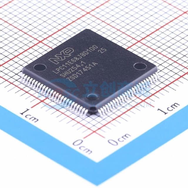 LPC11E68JBD100E实物图